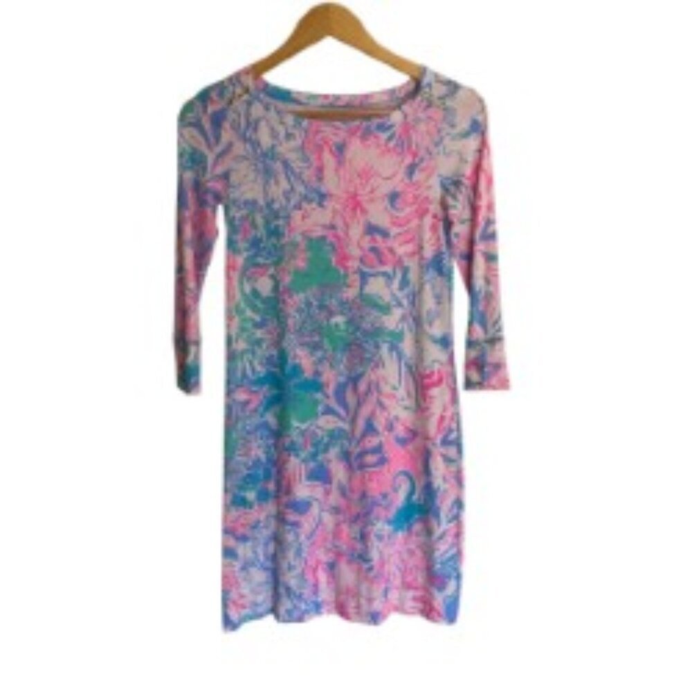 Lilly Pulitzer Blue Peri Viva La Lilly Sophie Dress XSmall